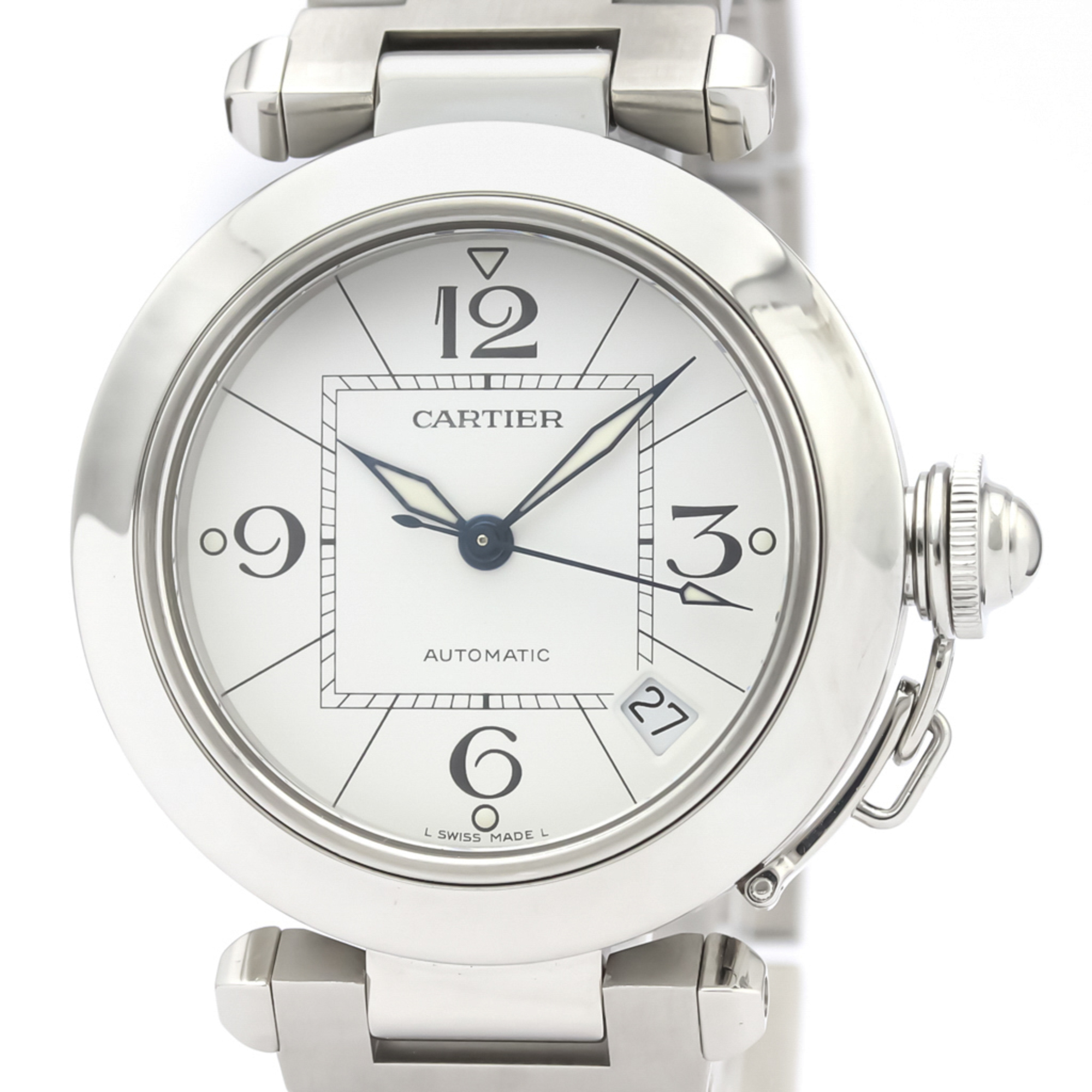 Cartier Pasha C Automatic Stainless Steel Unisex Dress Watch W31074M7