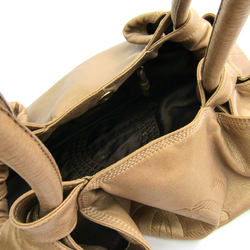 Loewe Nappa Aire Women's Leather Handbag Gold