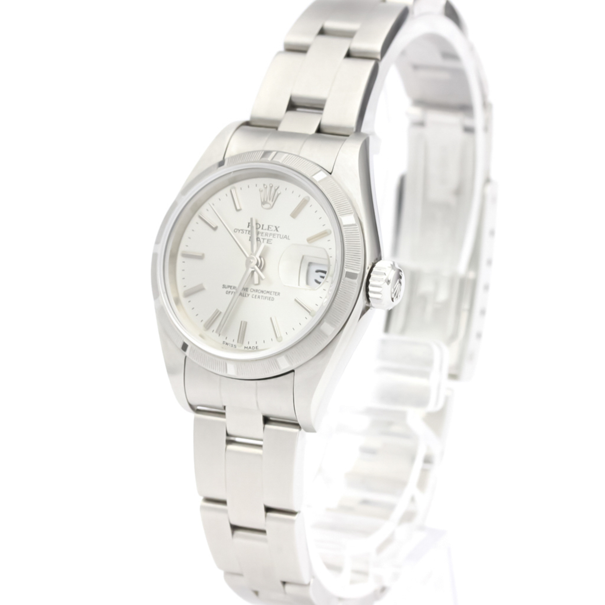 Rolex Oyster Perpetual Date Automatic Stainless Steel Women's Dress Watch 79190