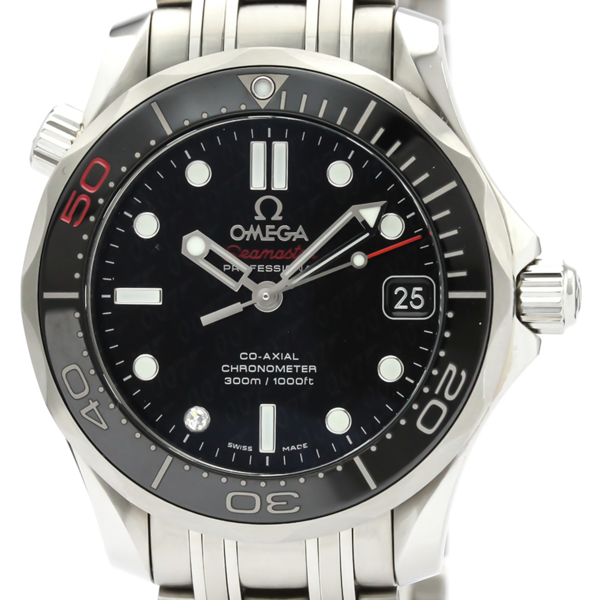 Omega Seamaster Automatic Stainless Steel Men's Sports Watch 212.30.36.20.51.001