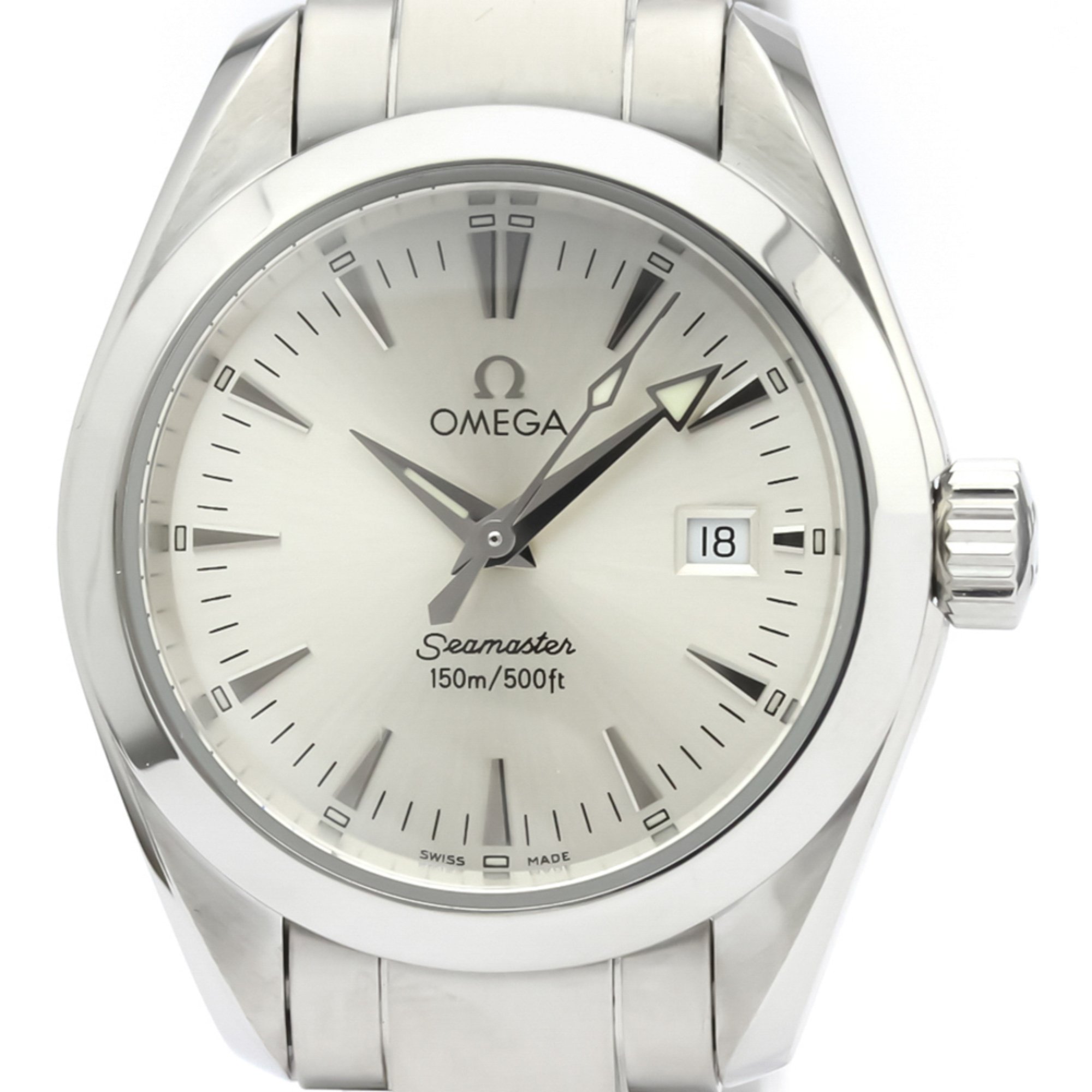 OMEGA Seamaster Aqua Terra Steel Quartz Ladies Watch 2577.30