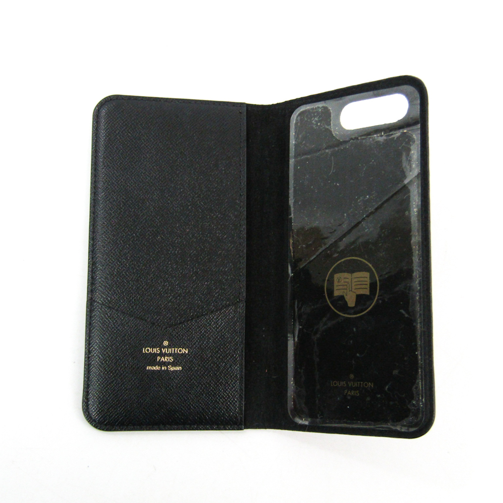 Louis Vuitton Monogram iPhone 8 Plus Folio Case - Black Phone