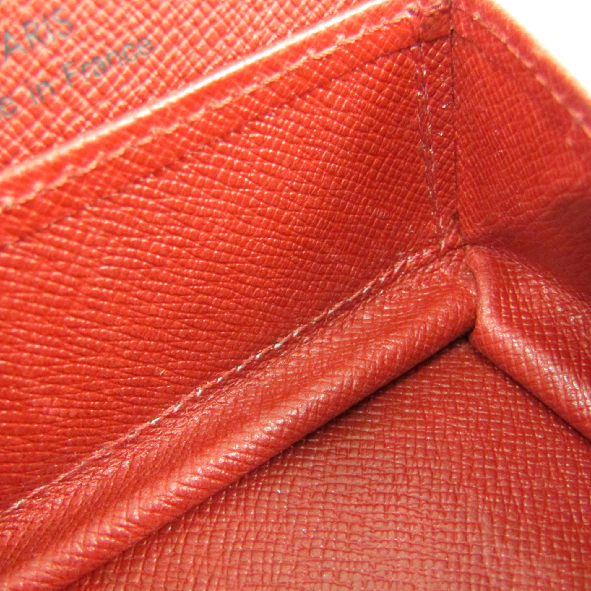 Louis Vuitton Epi M63697 Epi Leather Coin Purse/coin Case Castilian Red