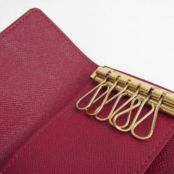 Louis Vuitton Monogram Women's Monogram Key Case Fuchsia 6 Key Holder M60701