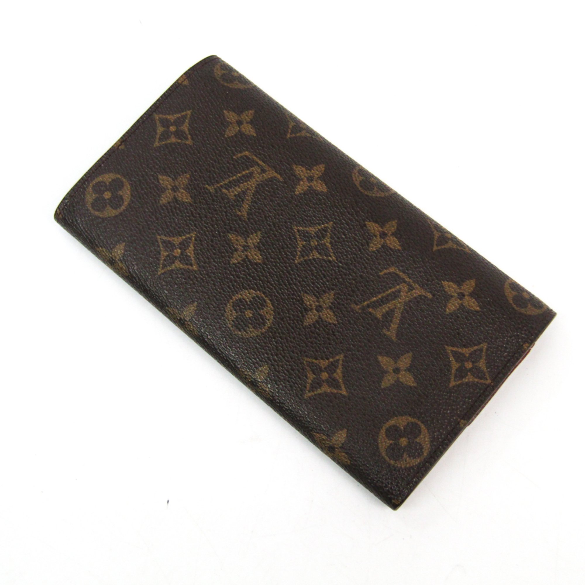 Louis Vuitton Monogram Pochette Portomonet Credit M61725 Unisex Monogram Long Wallet (bi-fold) Monogram