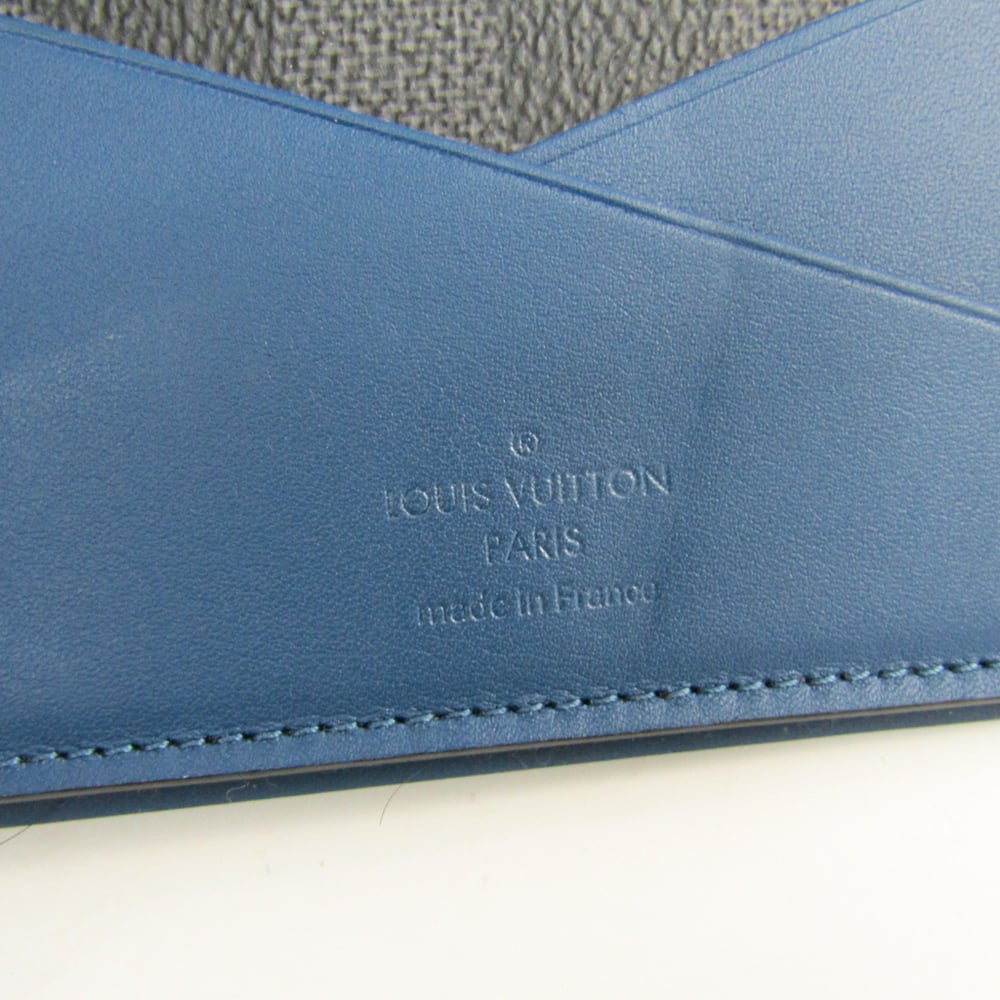 Organizer de Poche Louis Vuitton Damier édition bleu et noir