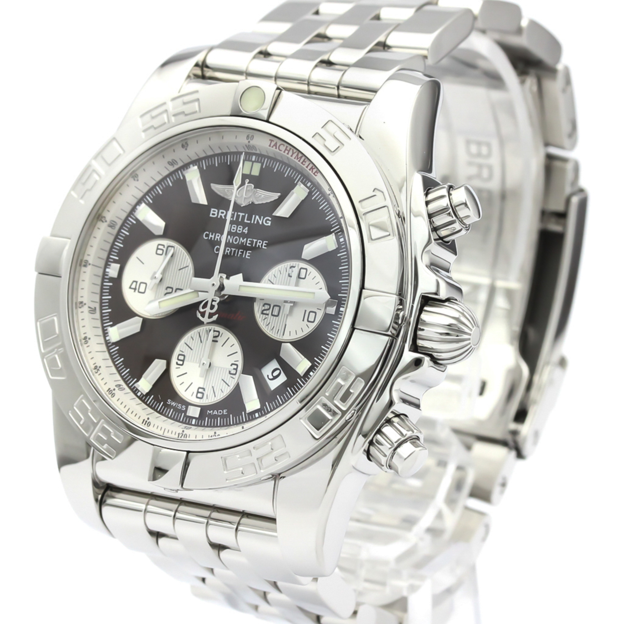 Breitling Chronomat Automatic Stainless Steel Men's Sports Watch AB0110