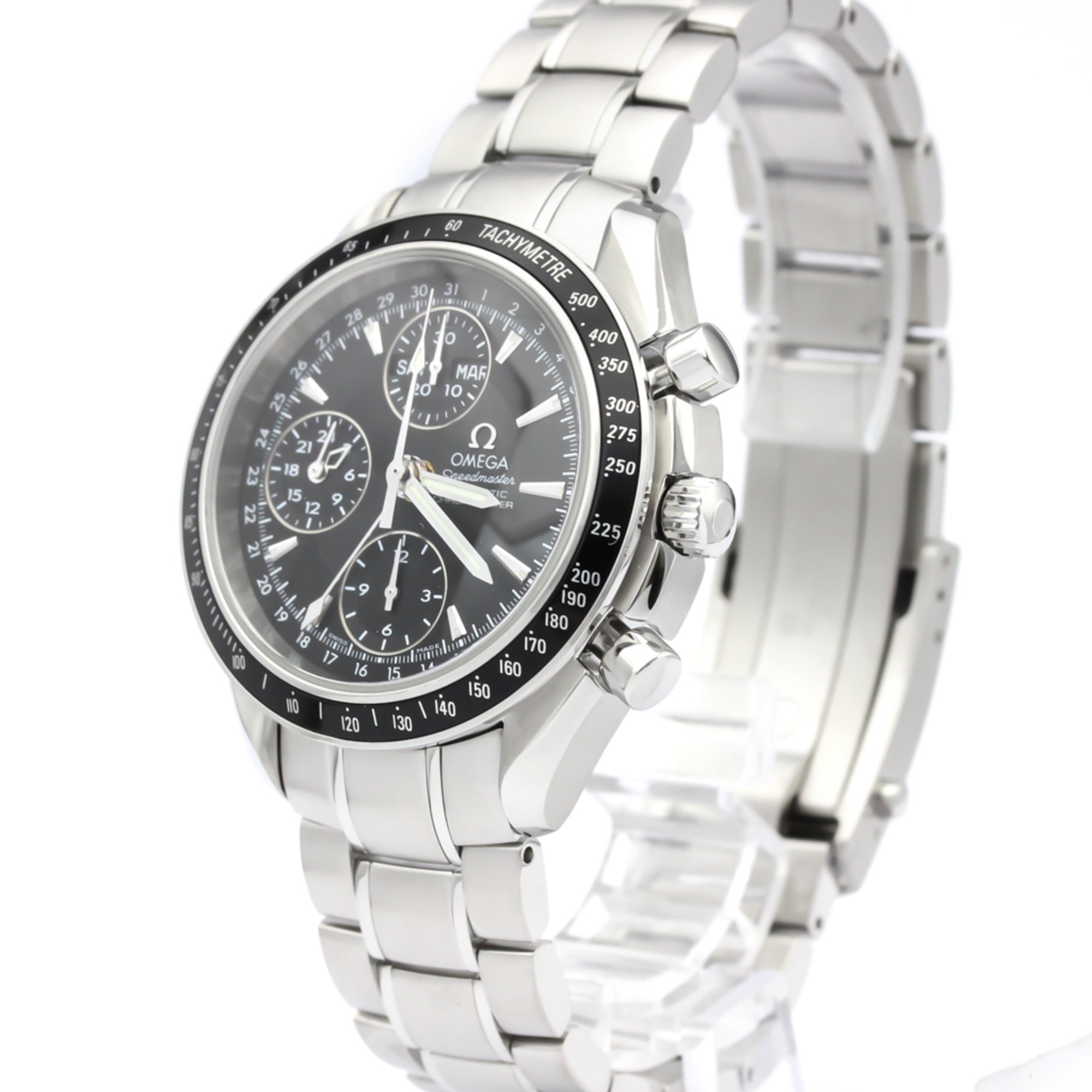 OMEGA Speedmaster Day Date Steel Automatic Mens Watch 3220.50