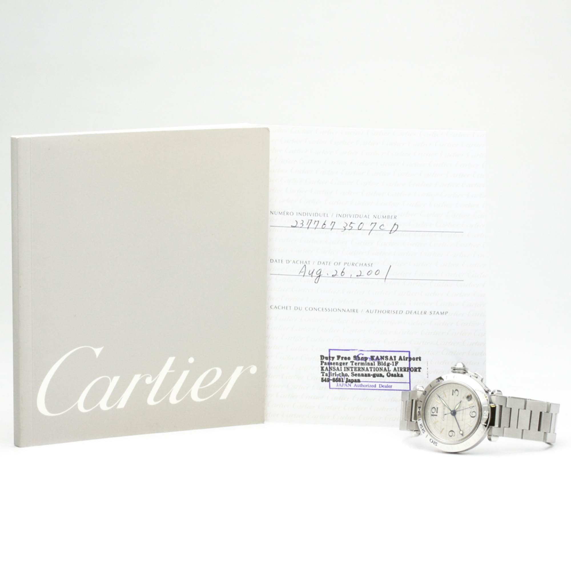 CARTIER Pasha C Meridian Steel Automatic Unisex Watch W31029M7