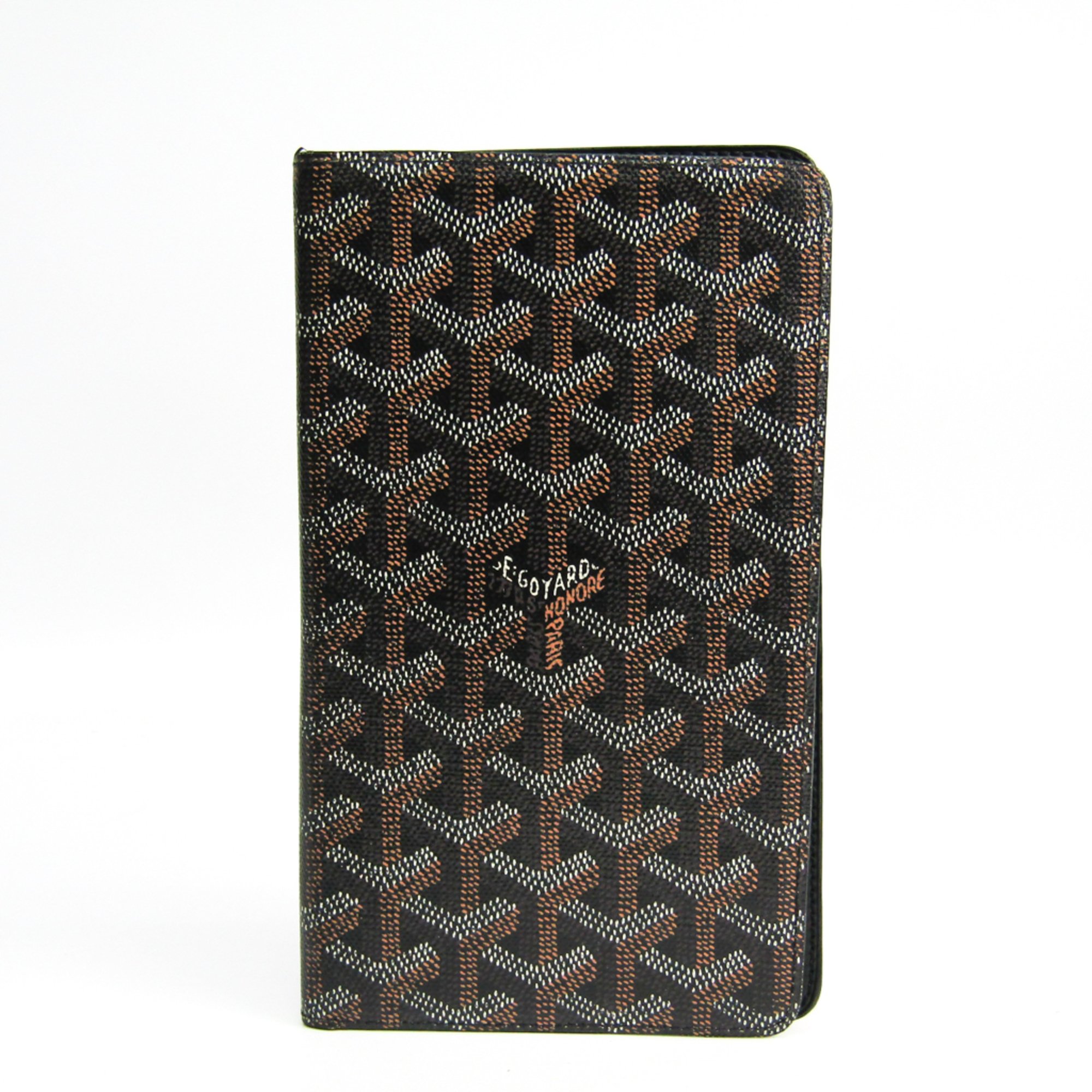 Goyard Planner Cover Black Notebook cover