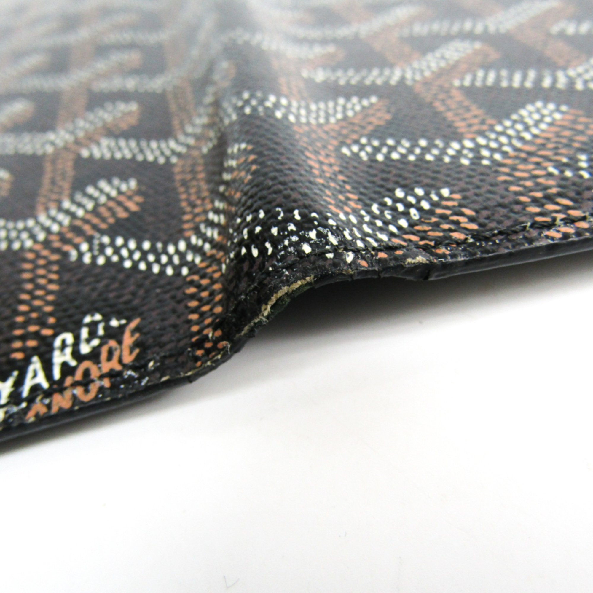 Goyard Planner Cover Black Notebook cover