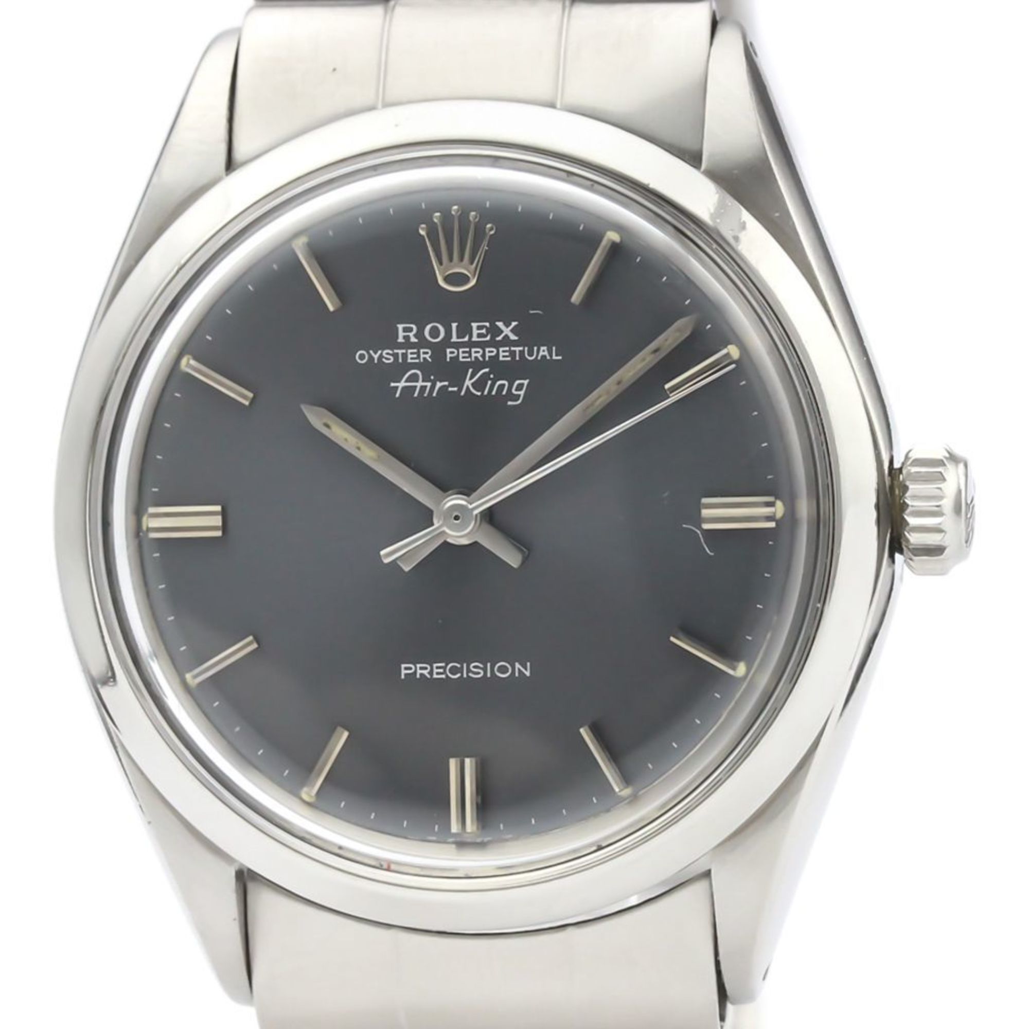 ROLEX Air King 5500 Stainless Steel Automatic Mens Watch