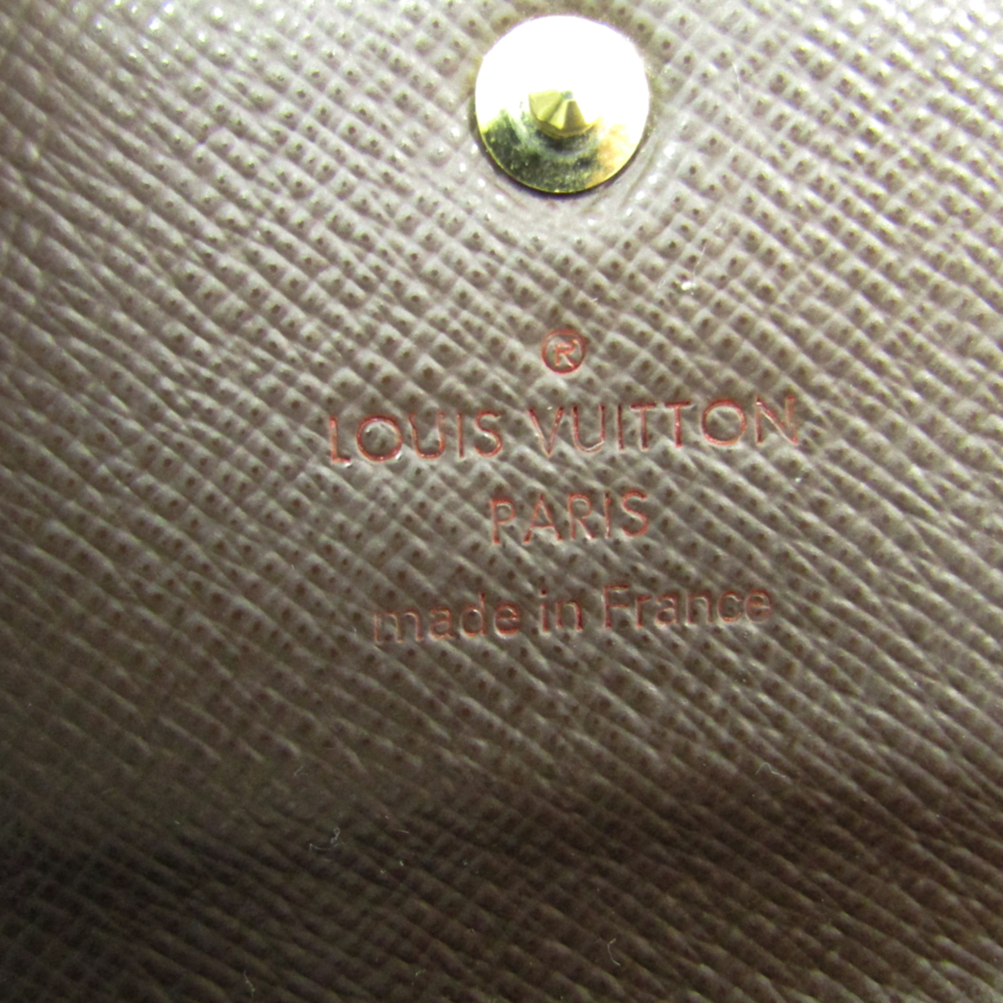 Louis Vuitton Damier 6 Key Holder N62630 Damier Canvas Key Case Ebene