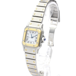 Cartier Santos Galbee Automatic Stainless Steel,Yellow Gold (18K) Women's Dress Watch