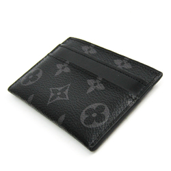 Louis Vuitton Card Holder Porte Cartes Double Monogram Eclipse  Black/GreyLouis Vuitton Card Holder Porte Cartes Double Monogram Eclipse  Black/Grey - OFour