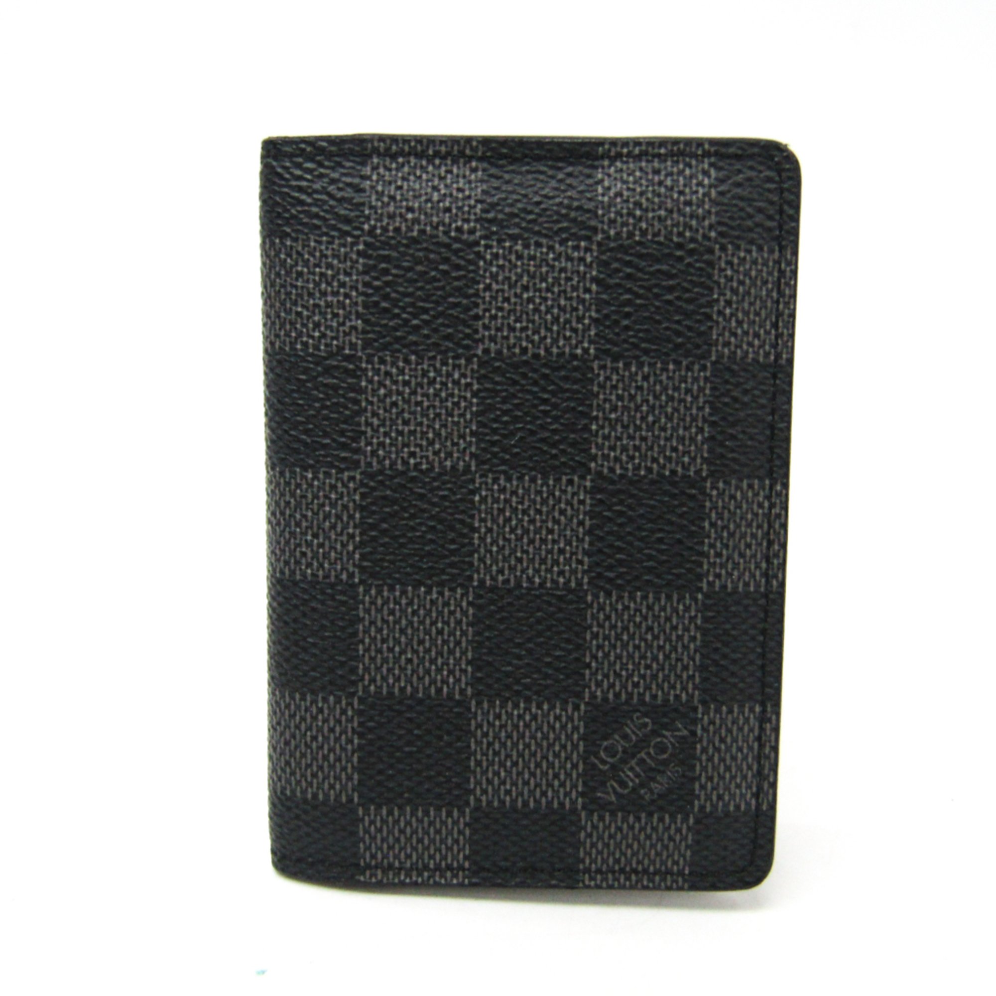 Louis Vuitton Damier Graphite Card Case Damier Graphite Pocket Organizer N63143