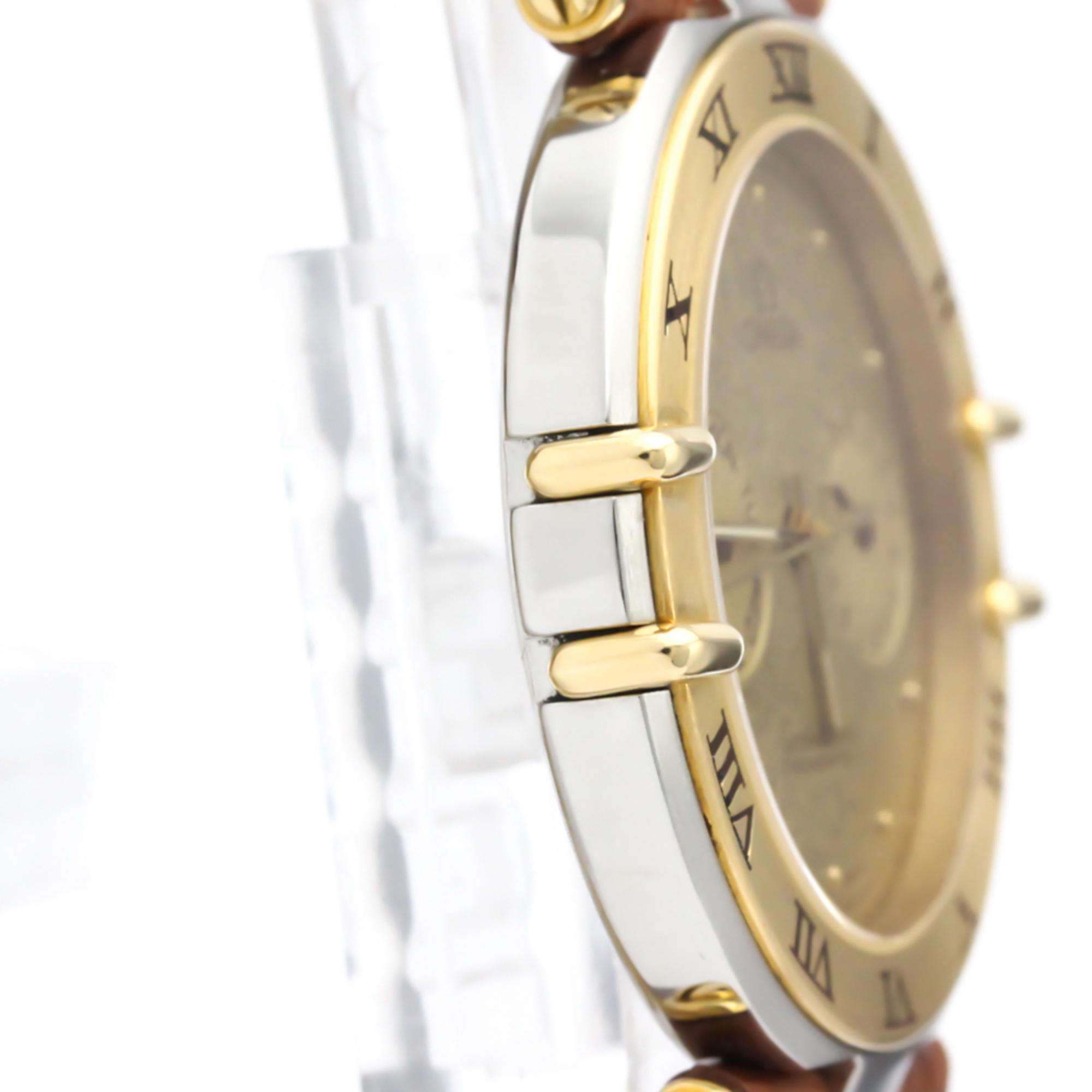 Omega Constellation Quartz Stainless Steel,Yellow Gold (18K) Men's Dress Watch 396.1070