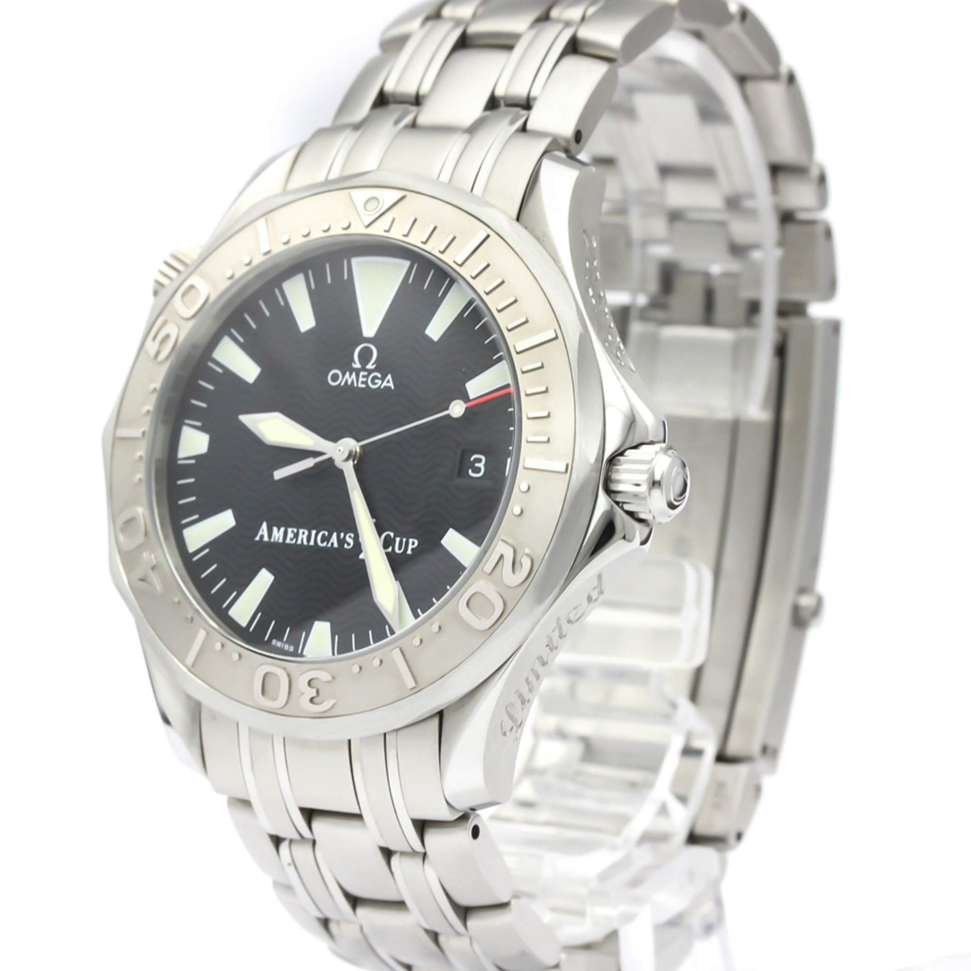 Omega Seamaster Automatic Stainless Steel,White Gold (18K) Men's Sports Watch 2533.50
