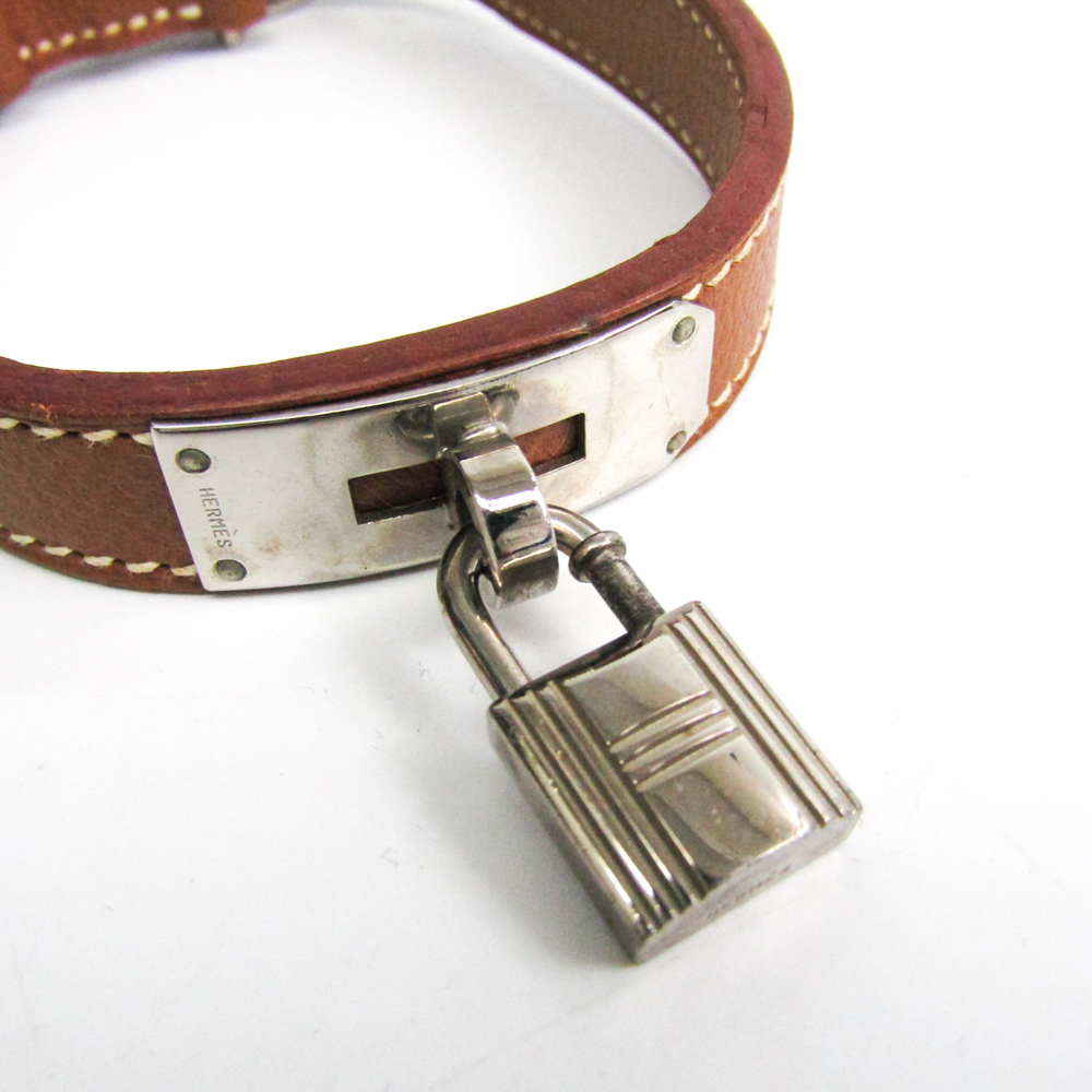 Authentic Hermes Leather GP Kelly Dog Leash Brown Lead Vintage