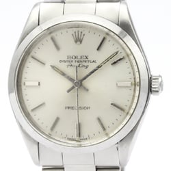 Vintage ROLEX Air King 5500 Stainless Steel Automatic Mens Watch