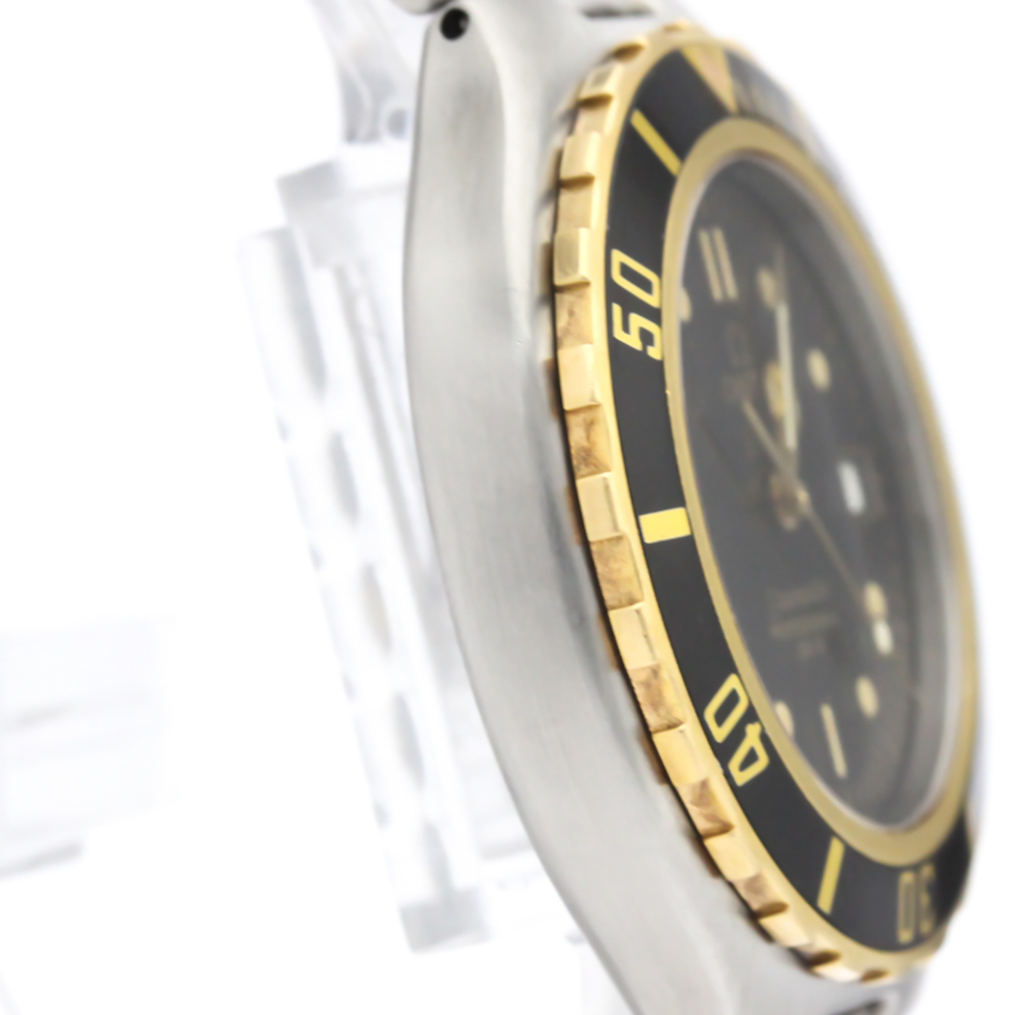 OMEGA Seamaster Professional 18K Gold Steel Watch 396.1042