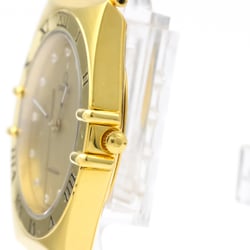 Omega Constellation Quartz Gold Plated Men's Dress Watch 396.1070