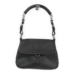 Prada BR1841 Women's Leather Handbag Black
