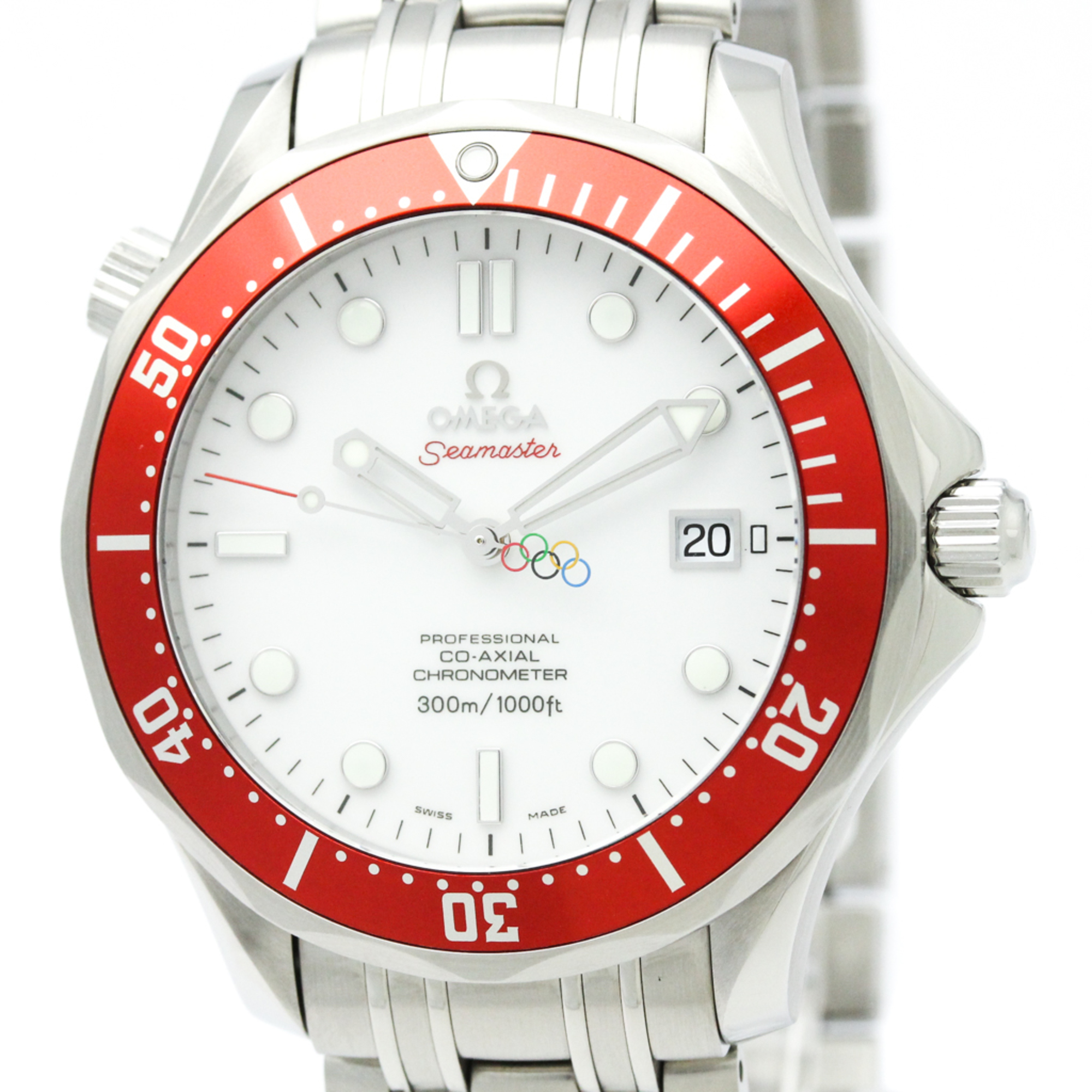 Omega Seamaster Automatic Stainless Steel Men's Sports Watch 212.30.41.20.04.001
