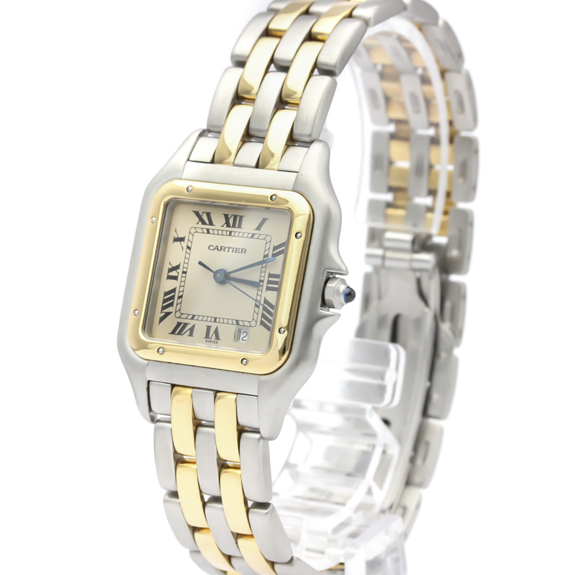Cartier Panthere De Cartier Quartz Stainless Steel,Yellow Gold (18K) Women's Dress Watch -