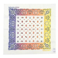 LOUISVUITTON Louis Vuitton Fragment Collaboration Paisley Scarf 2-piece Set Bandana Multi M73745 20181026a