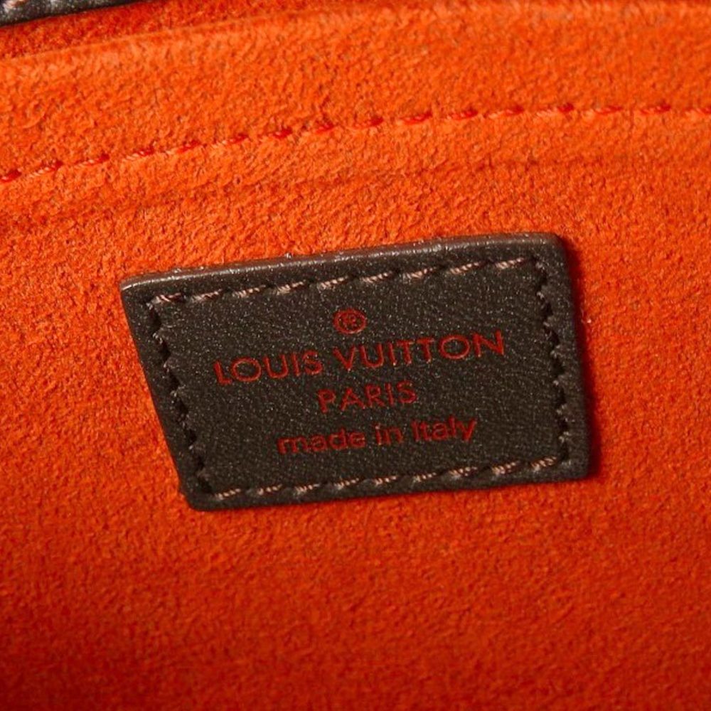 Authentic Louis Vuitton Damier Sauvage Impala Hand Bag M92133 LV0001 