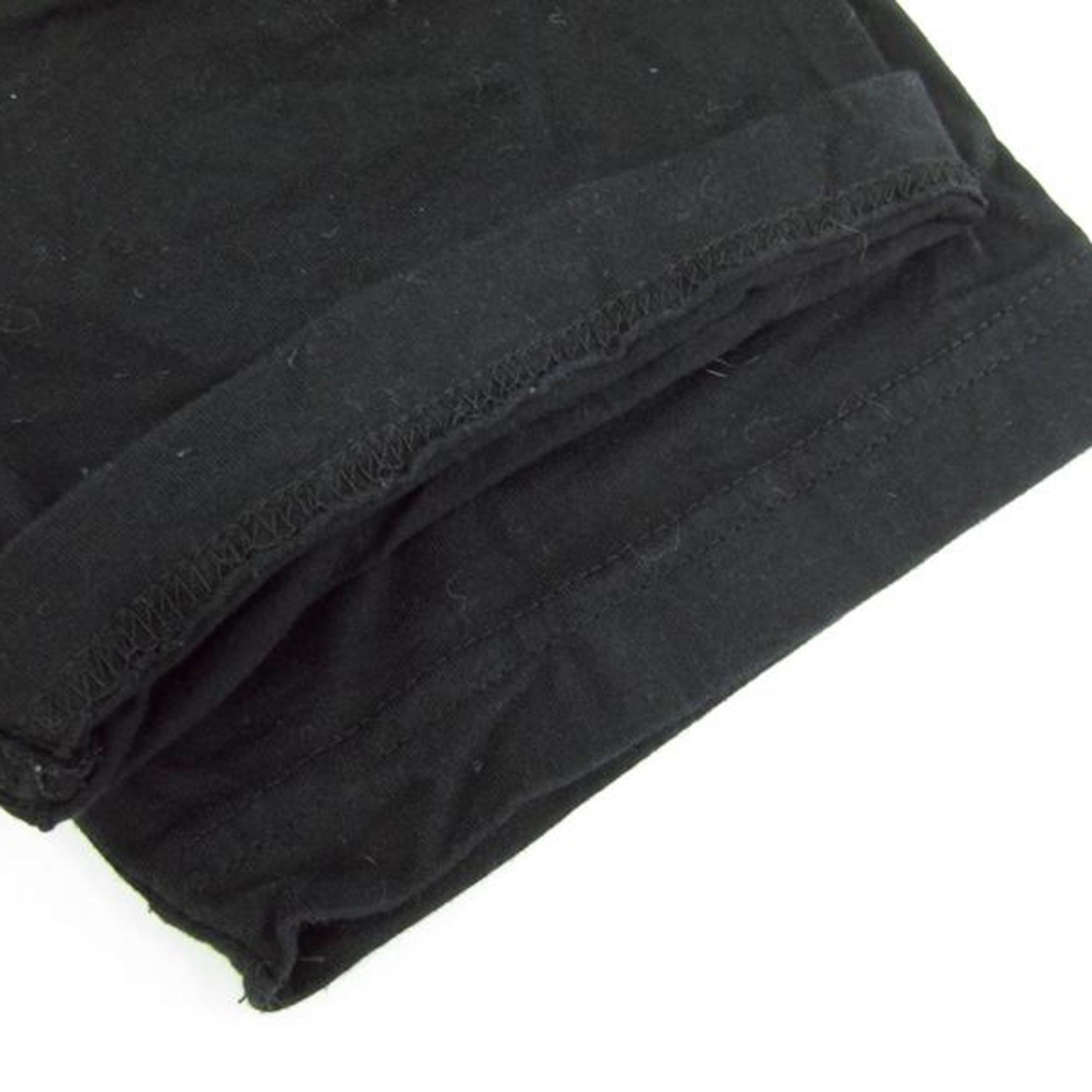 MENS BIGI Short Sleeve T-shirt Cotton Black 02