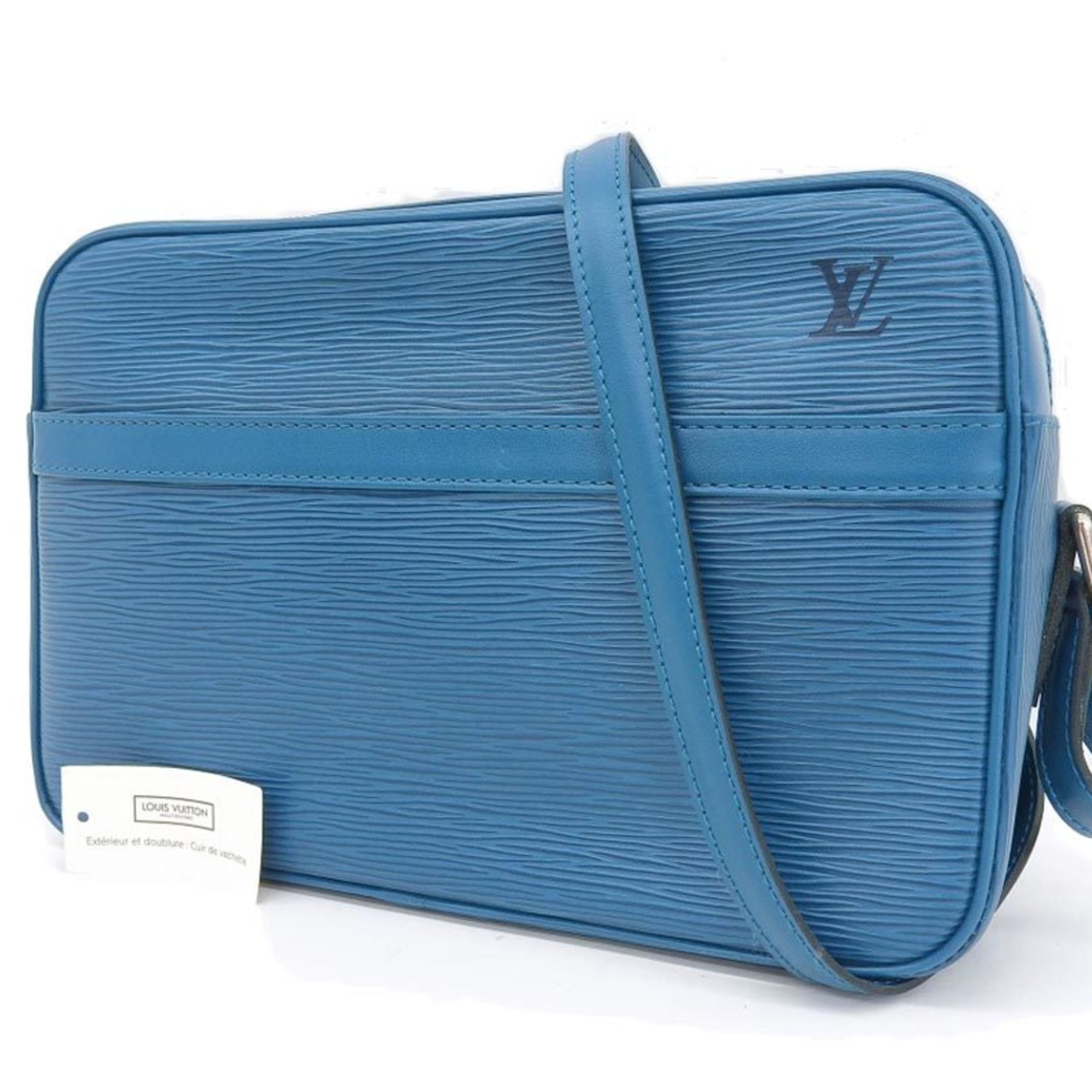 LOUIS VUITTON Louis Vuitton Trocadero Epi Shoulder Bag Diagonal Toledo Blue M52315 20190621
