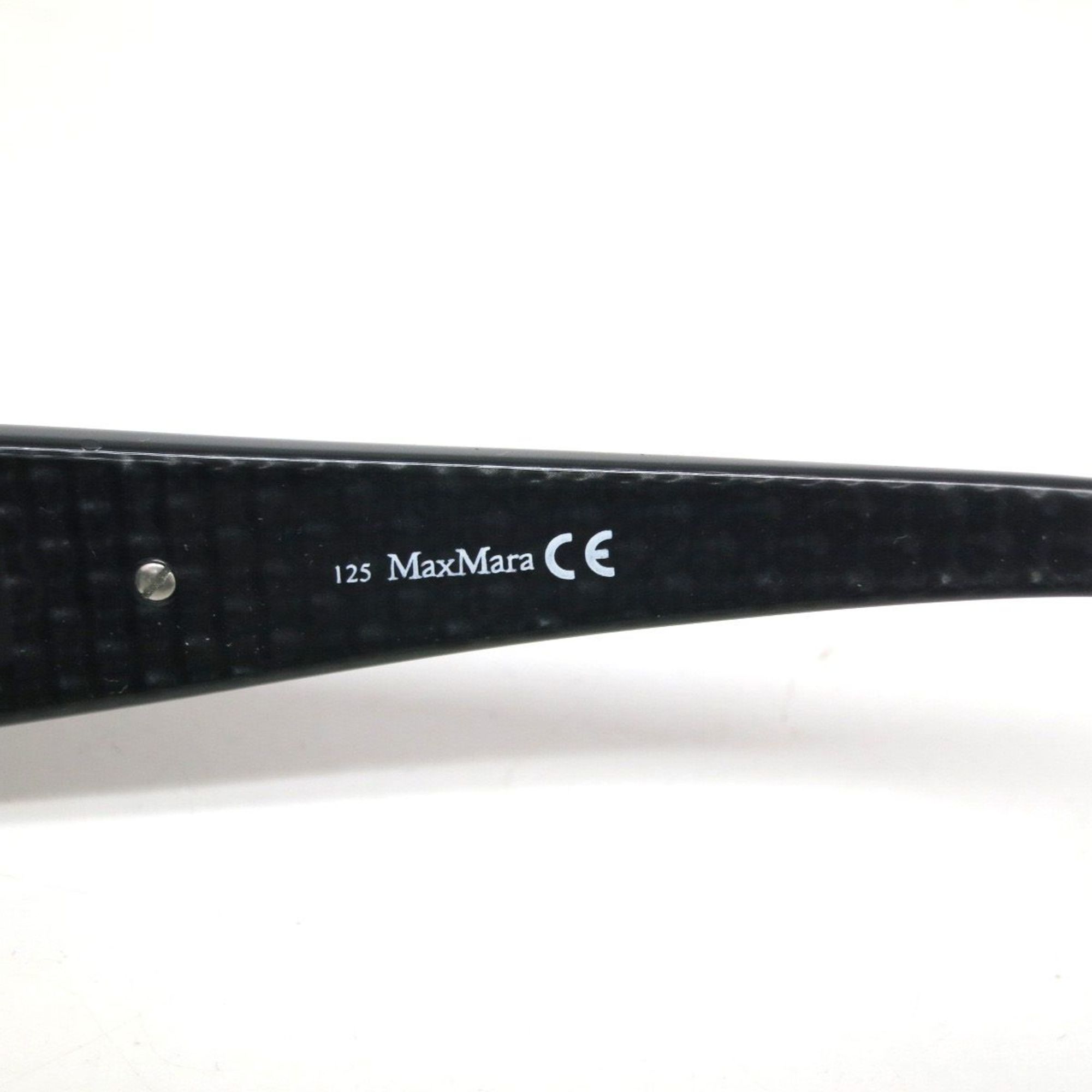 Max Mara Sunglass Plastic Black