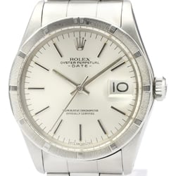 ROLEX Oyster Perpetual Date 1501 Steel Automatic Mens Watch