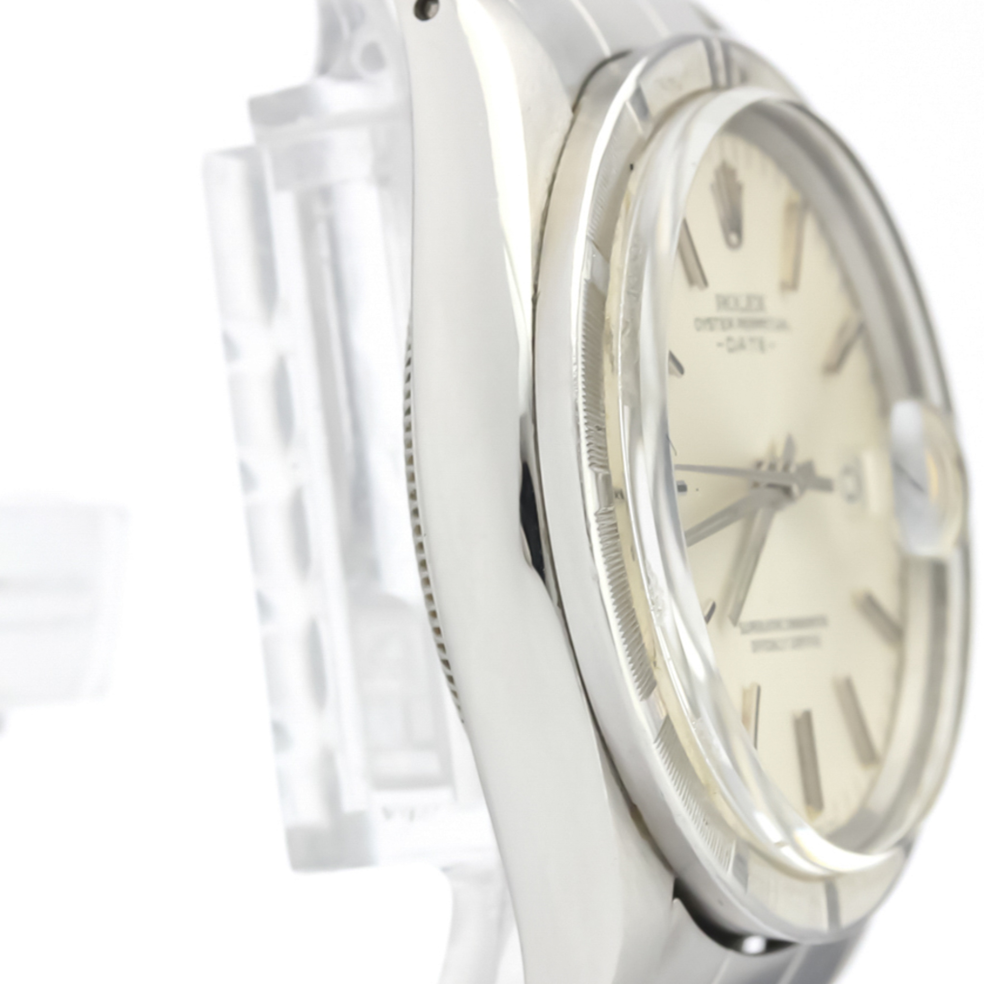 ROLEX Oyster Perpetual Date 1501 Steel Automatic Mens Watch