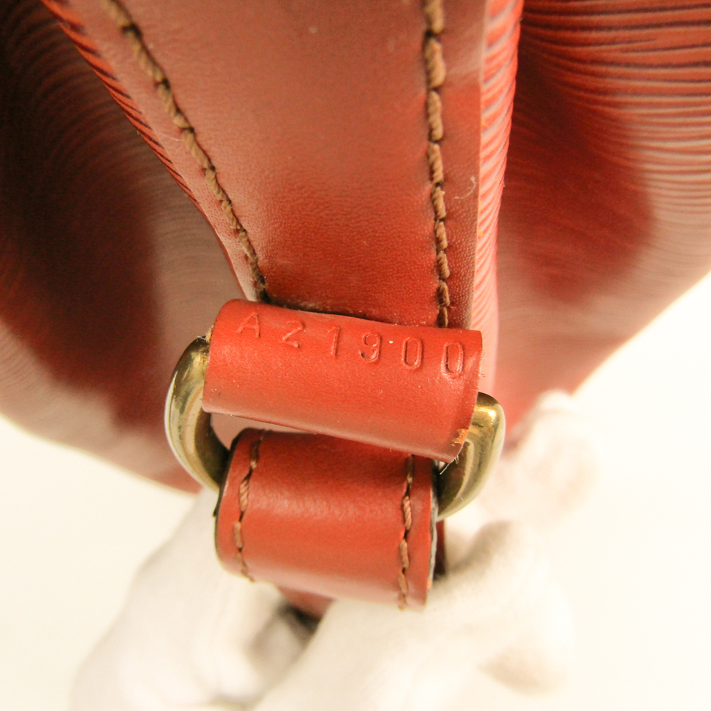 LOUIS VUITTON NOE Drawstring Shoulder Bag Purse Epi Leather M44003 Kenyan  Brown