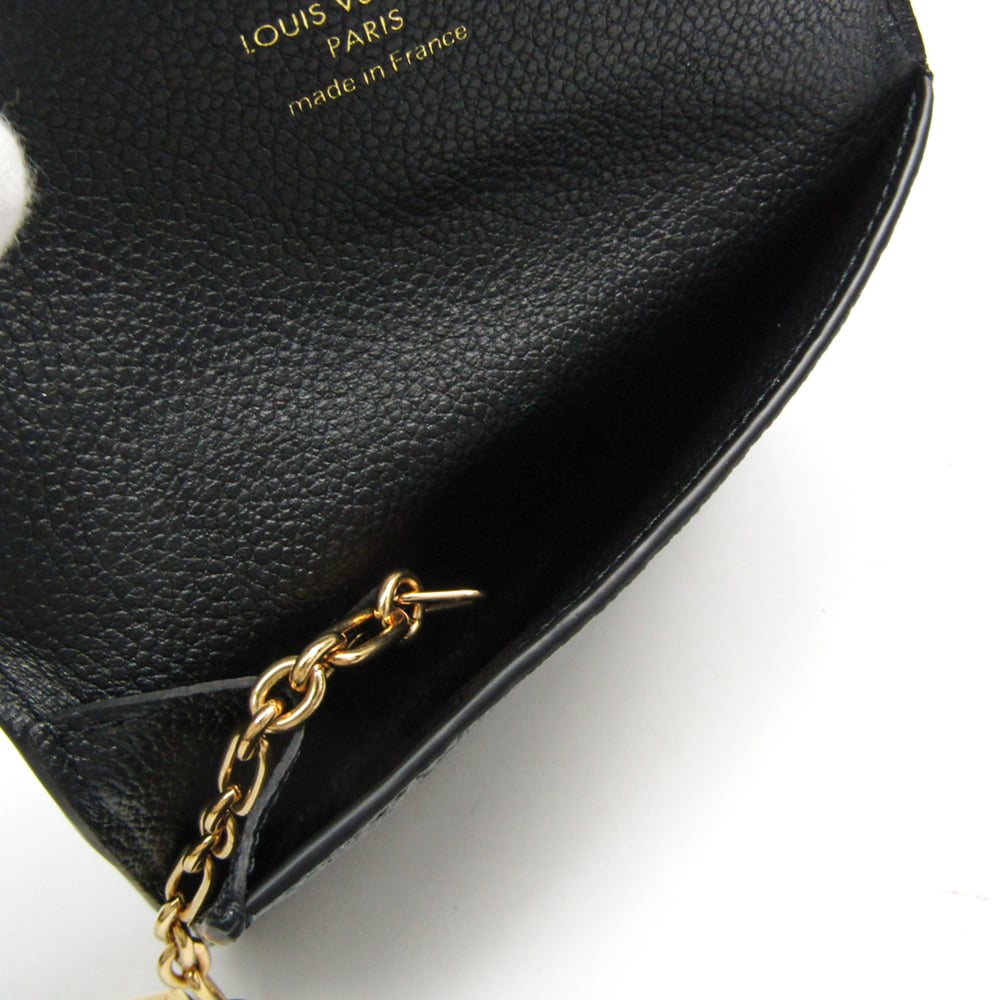 Louis Vuitton Monogram Empreinte M60633 Key Pouch Women's Monogram Empreinte  Coin Purse/coin Case Noir