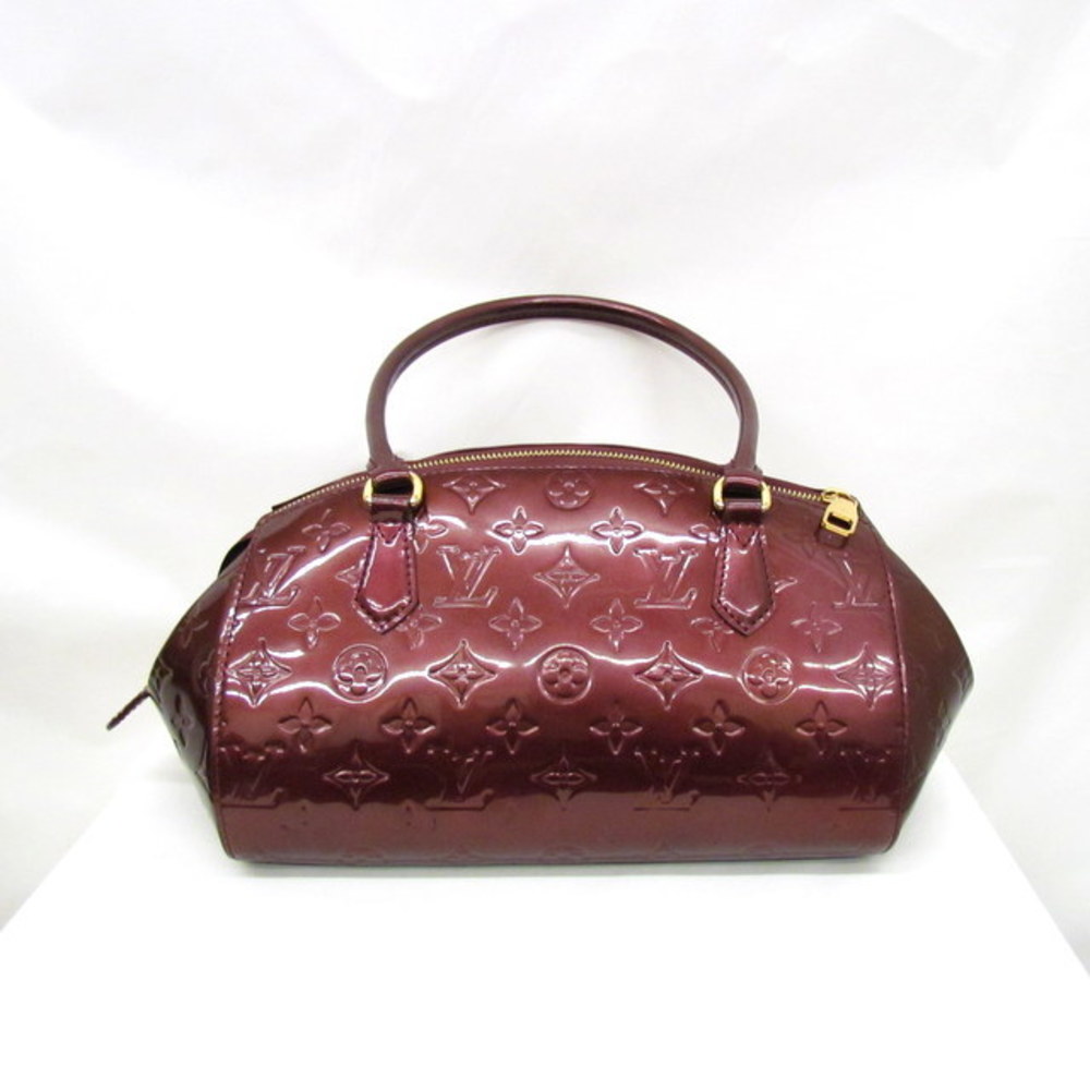 Louis Vuitton Handbag M91493 Sherwood PM Verni Wine Red Monogram
