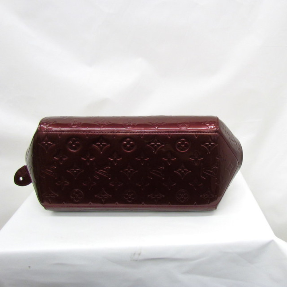 Louis Vuitton Handbag M91493 Sherwood PM Verni Wine Red Monogram Enamel One  Shoulder Bag Amarant Ladies
