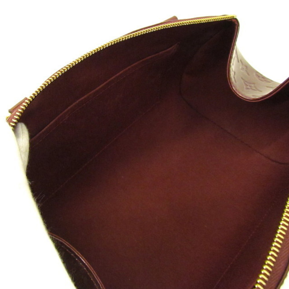 Louis Vuitton Monogram Vernis Sherwood PM M91494 Red Leather Enamel  ref.843470 - Joli Closet