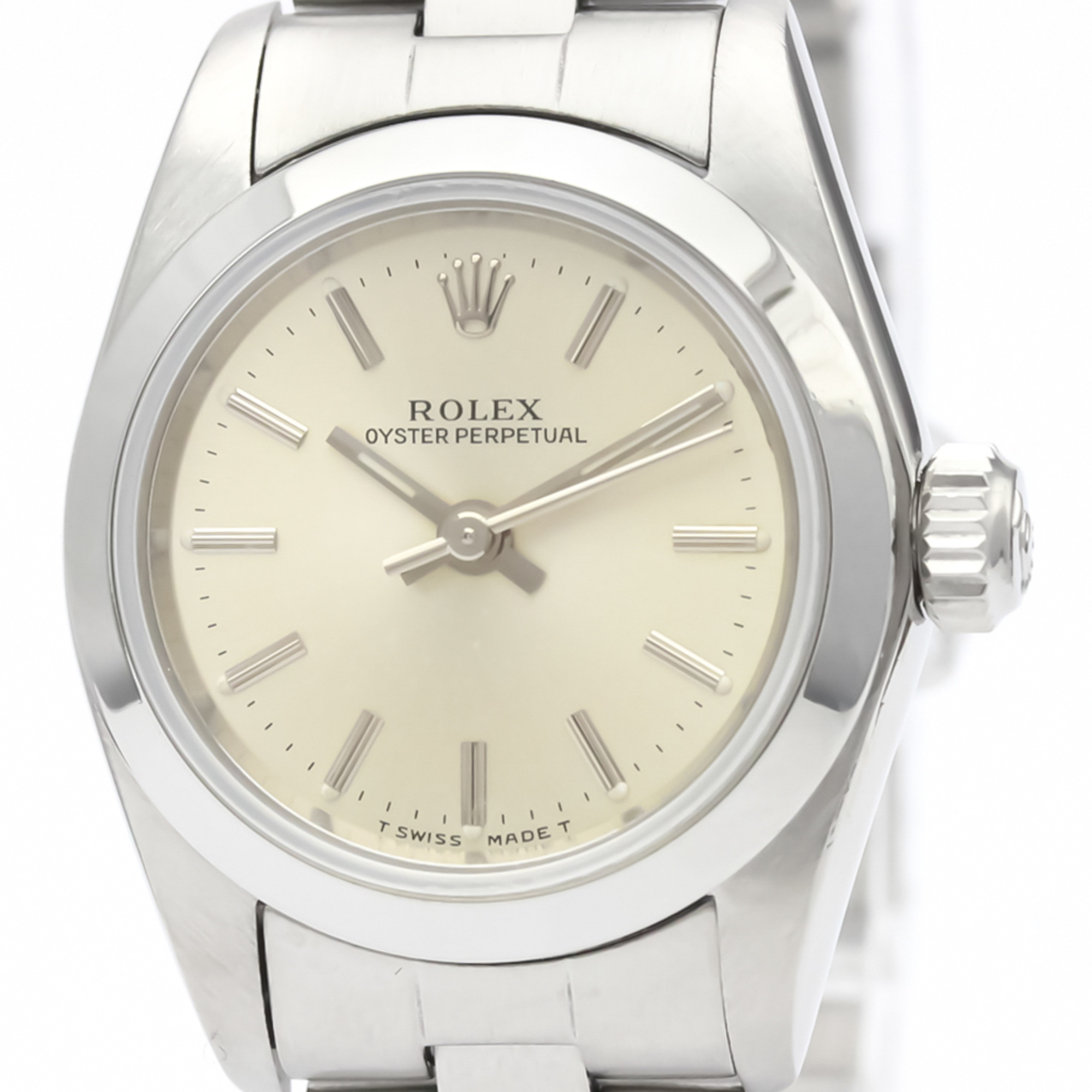 Rolex Oyster Perpetual Automatic Stainless Steel Women's Dress Watch 67180