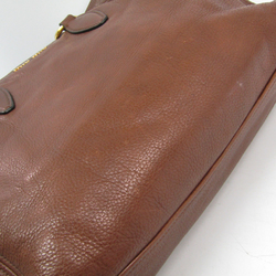 Miu Miu VITELLO PHENIX RR1901 Women's Leather Handbag,Shoulder Bag Brown