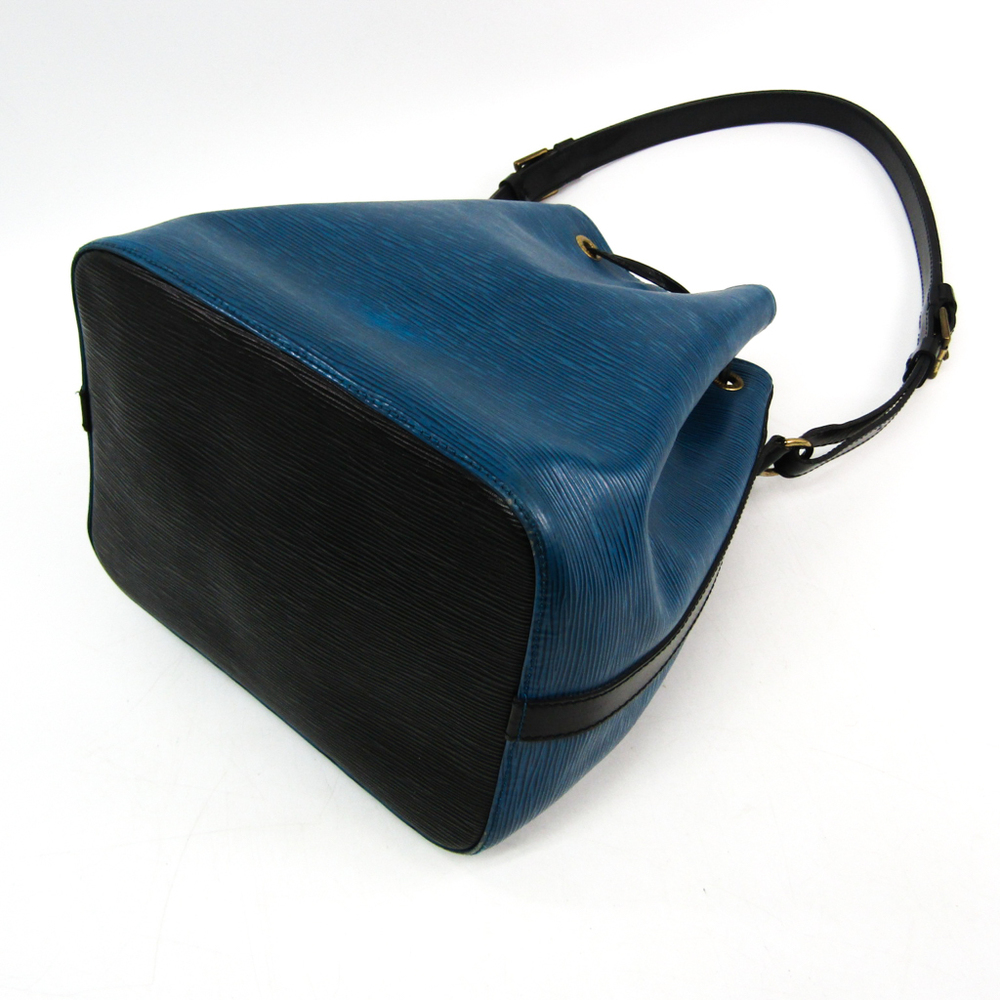 Louis Vuitton EPI Petit Noe Bicolor Noir Toledo Bag