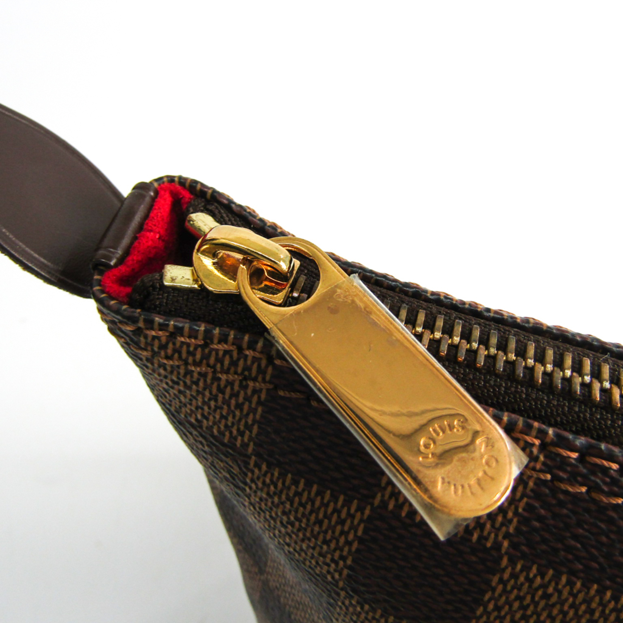 Louis Vuitton Damier Saleya PM N51183 Women's Handbag Ebene