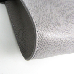 Furla Metropolis 978069 Women's Leather Shoulder Bag Gray