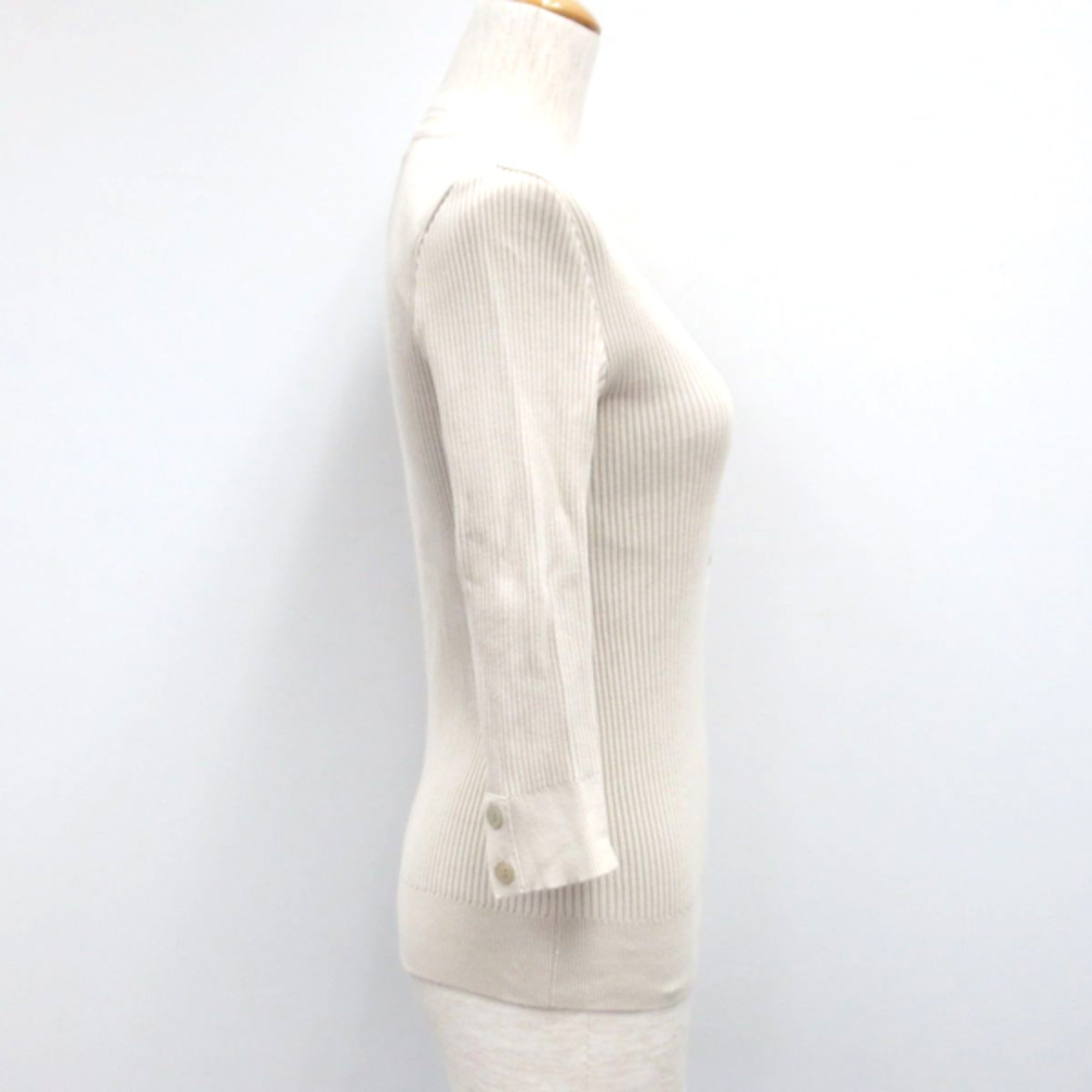 Untitled Long Sleeve T-Shirt Cotton Beige 2 Ladies
