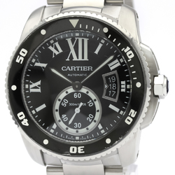 Cartier Calibre De Cartier Automatic Ceramic,Stainless Steel Men's Sports Watch W7100057