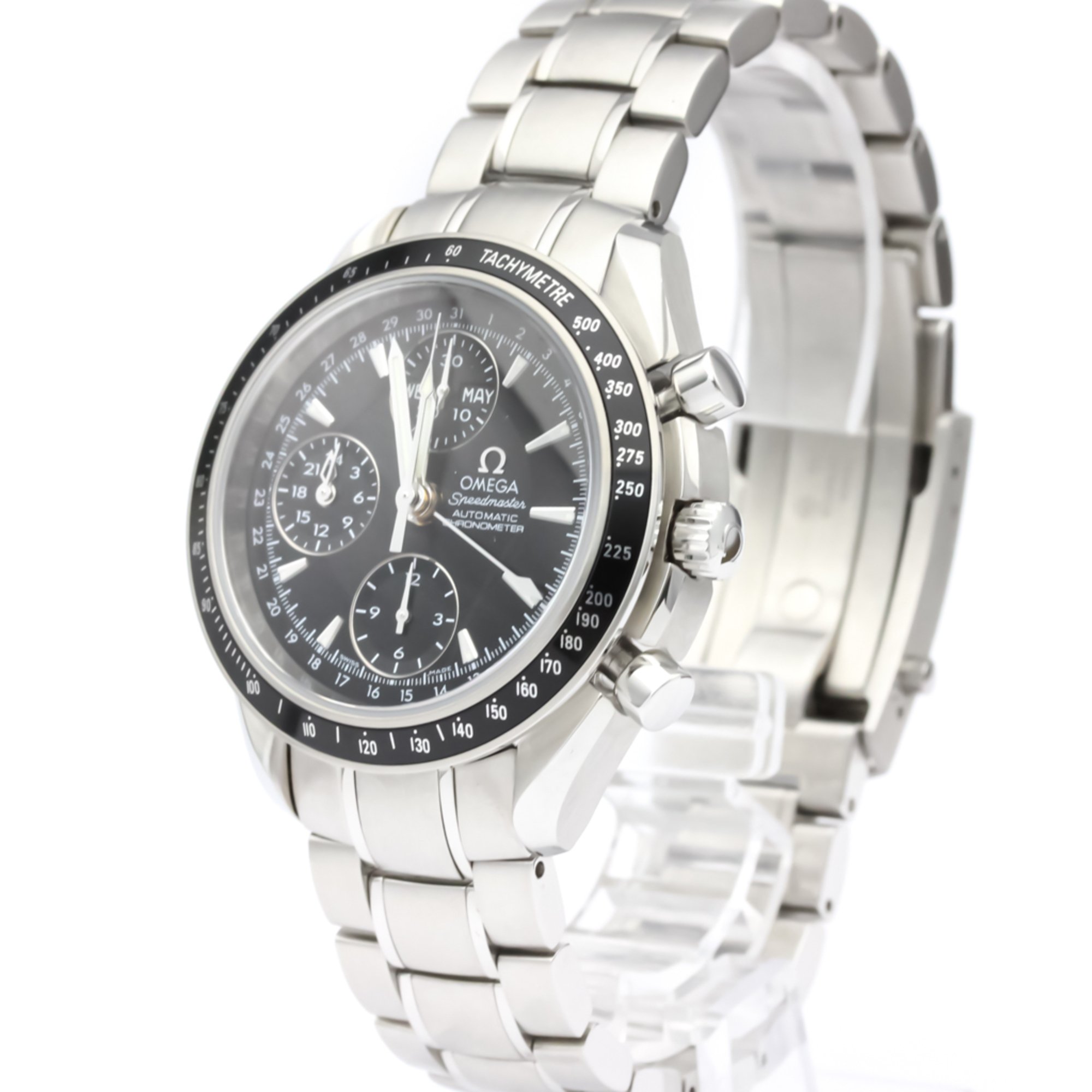 OMEGA Speedmaster Day Date Steel Automatic Mens Watch 3220.50