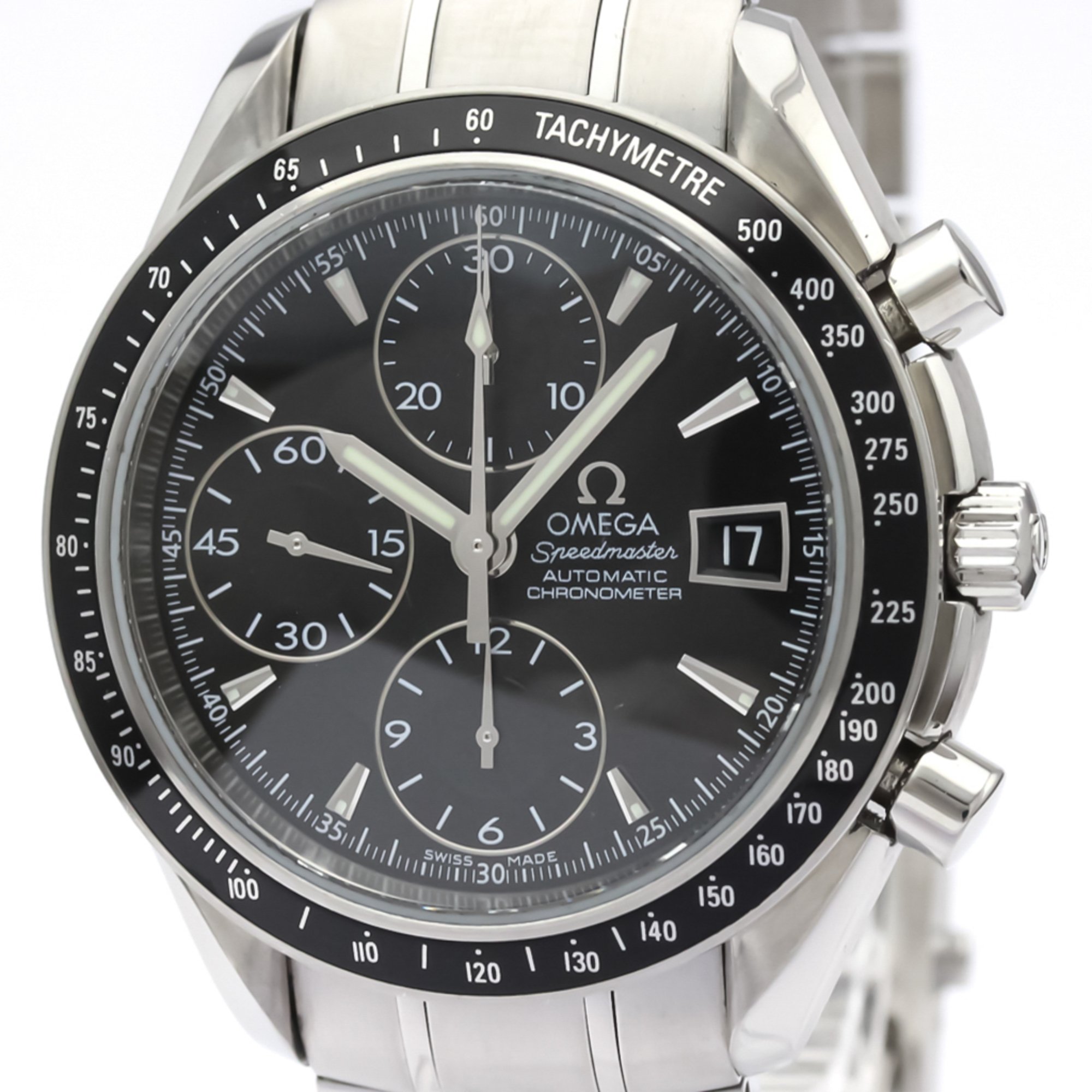 OMEGA Speedmaster Date Steel Automatic Mens Watch 3210.50